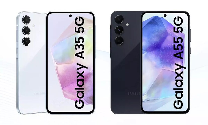 Galaxy A55 5G এবং A35 5G-তে রয়েছে 6.6-ইঞ্চি FHD+ 120Hz সুপার AMOLED ডিসপ্লে, ডলবি স্টিরিও স্পিকার এবং ভিশন বুস্টার প্রযুক্তি, যা ঘরের বাইরেও উজ্জ্বল এবং স্পষ্ট ভিজ্যুয়াল প্রদান করে। ফটোগ্রাফির জন্য উভয় ফোনেই OIS, আল্ট্রা-ওয়াইড এবং ম্যাক্রো লেন্স সহ 50MP প্রধান ক্যামেরা রয়েছে। এছাড়াও, এগুলিতে উন্নত নাইটগ্রাফি, VDIS এবং একটি AI-চালিত ISP রয়েছে, যা কম আলোতেও স্পষ্ট এবং ভাল ভিডিও আর ছবি তুলতে সাহায্য করে। উভয় স্মার্টফোনেই 5000mAh ব্যাটারি রয়েছে যা একবার চার্জে ২ দিন পর্যন্ত স্থায়ী হতে পারে।