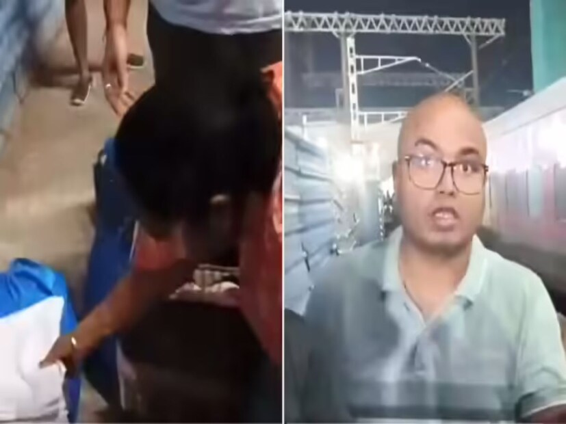 একজন কোচ অ্যাটেনডেন্ট ভিডিওটি তোলে এবং পরে @bapisahoo নামে একজন ব্যবহারকারী ট্যুইটারে সেটি শেয়ার করেছেন আর তারপরেই হটকেকের মতো ছড়াচ্ছে এই ভিডিওটি। ভিডিওটিতে এক রেল কর্মচারী এবং একজন যাত্রীর মধ্যে তুমুল বচসা হতে দেখা যাচ্ছে।