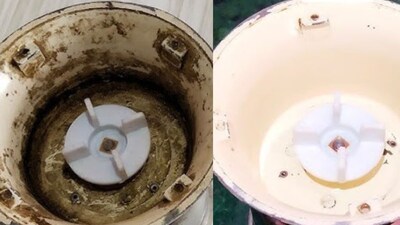 Tired of Dirty Mixer Jars? Viral Kitchen Hack Shows Easy Cleaning Trick