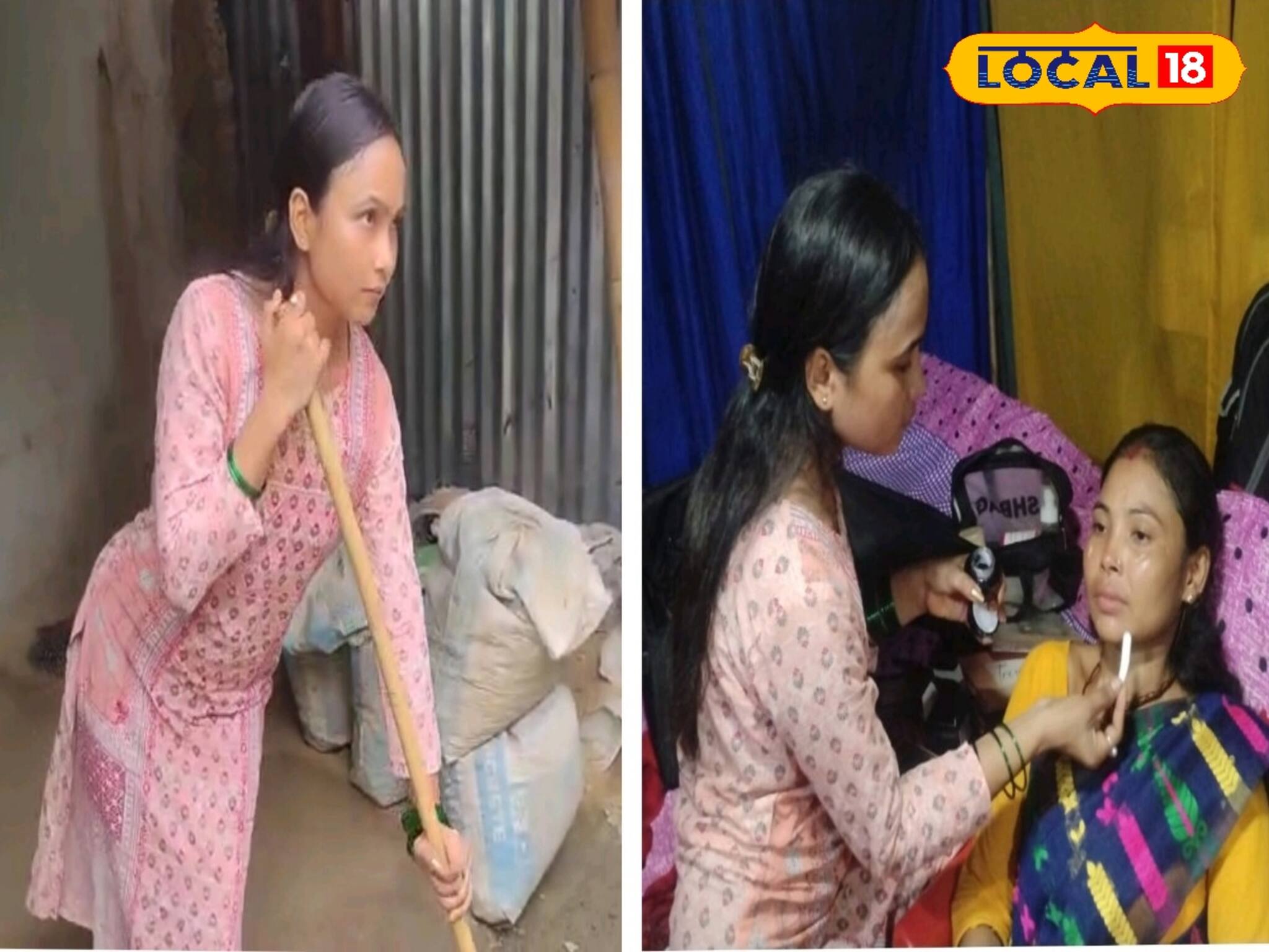 লাঠি আর ট্রাইসাইকেল ভরসা, তবুও কুপোকাত জীবনের সব বাধা