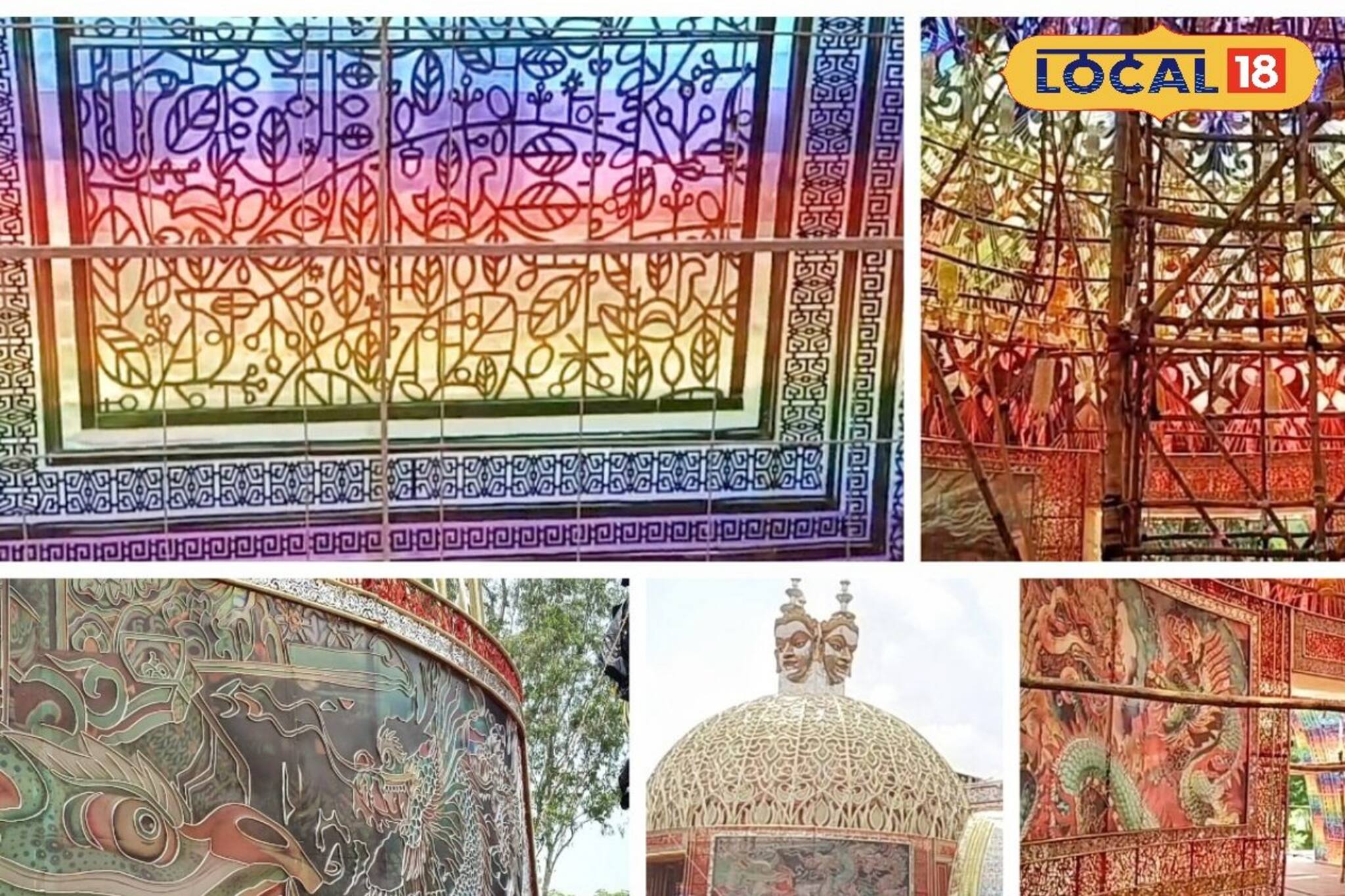 নজরকাড়া থিম, দর্শনার্থীদের মুগ্ধ করবে দুর্গাপুরের মেগা হিট 'এই' পুজো