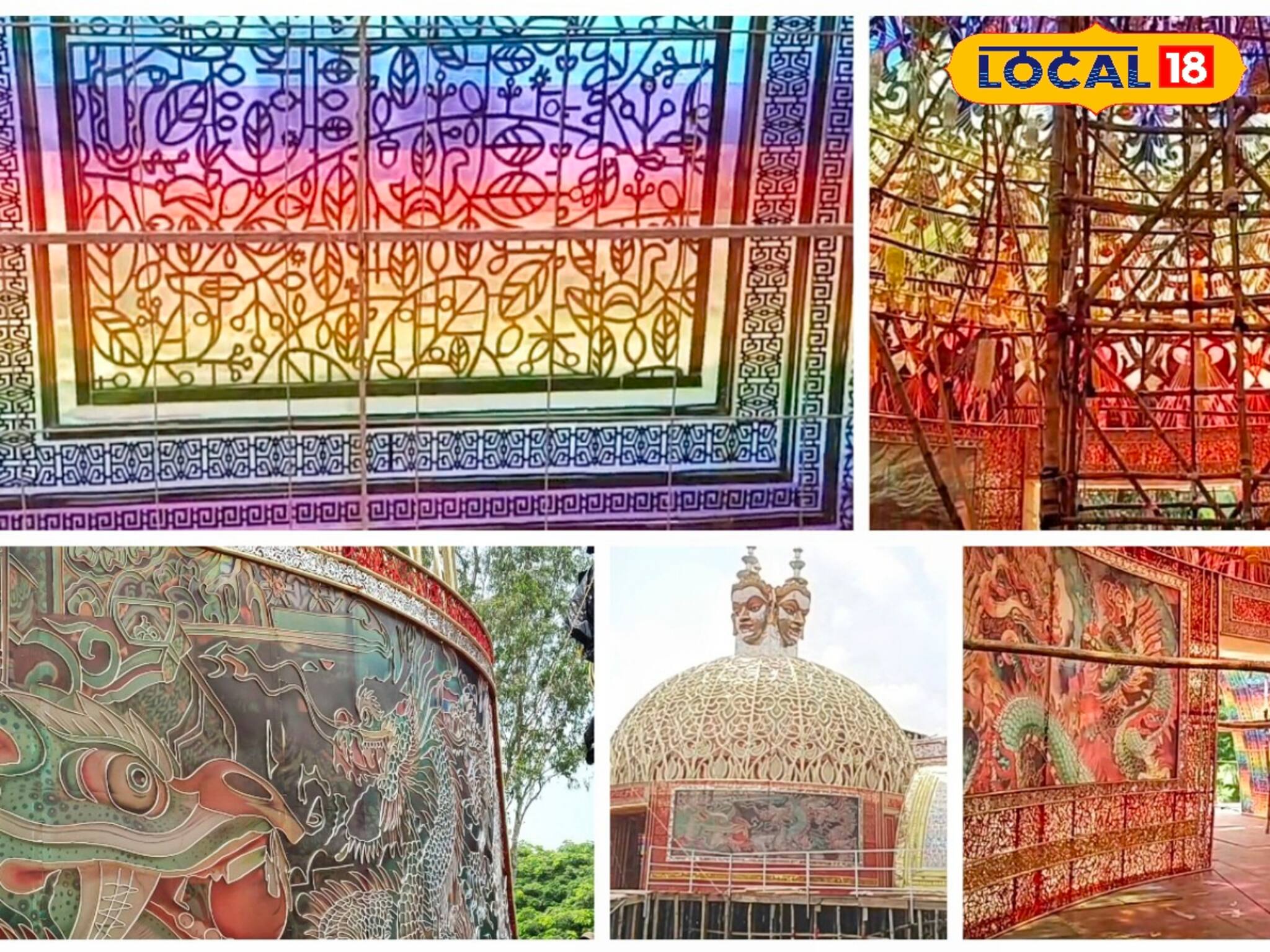 নজরকাড়া থিম, দর্শনার্থীদের মুগ্ধ করবে দুর্গাপুরের মেগা হিট 'এই' পুজো