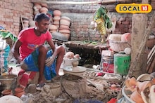 কুমোরের চাকা অতীত! আধুনিক 'এই' মেশিনে একদিনে তৈরি হচ্ছে হাজার হাজার প্রদীপ