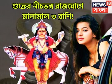 ১ বছর পরে শুক্রের নীচভঙ্গ রাজযোগ! কেরিয়ারে রকেটের গতিতে উন্নতি, ৩ রাশির বাম্পার লাভ