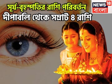 সূর্য-বৃহস্পতির রাশি পরিবর্তন! জোড়া ঘর পরিবর্তনে টাকার ফোয়ারা, দীপাবলি থেকে সম্রাট সূর্য-বৃহস্পতির রাশি পরিবর্তন! জোড়া ঘর পরিবর্তনে টাকার ফোয়ারা, দীপাবলি থেকে সম্রাট