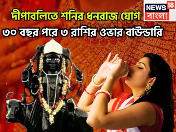 ১০০ বছর পরে শনি শক্তিশালী, দীপাবলি থেকেই ৩ রাশির কপালে বিশাল সম্পত্তি,শনি দেবেন তুমুল টাকা