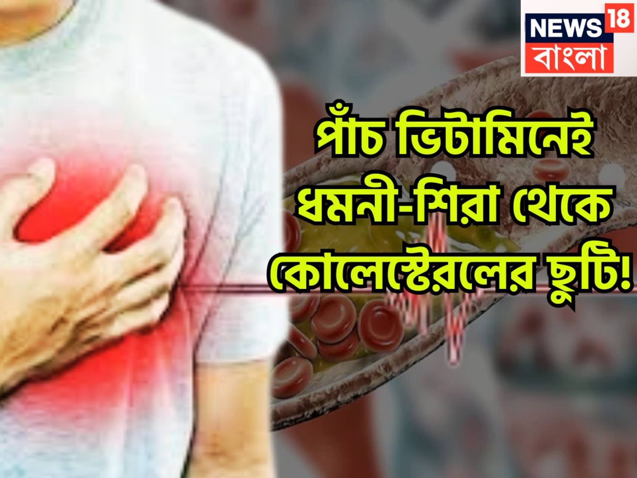 High Cholesterol Control Tips: পাঁচ ভিটামিনই কোলেস্টেরল শেষ! সারাদিন এনার্জিতে ভরপুর! শরীর হবে চাঙ্গা, টানটানও