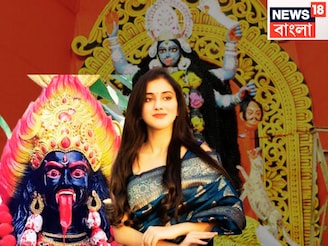 কালী পুজোর দিন উপচে পড়ে ভক্তের ভিড়, মন্দিরের গর্ভগৃহে মায়ের মূর্তির পাশাপাশি রাধাকৃষ্ণ