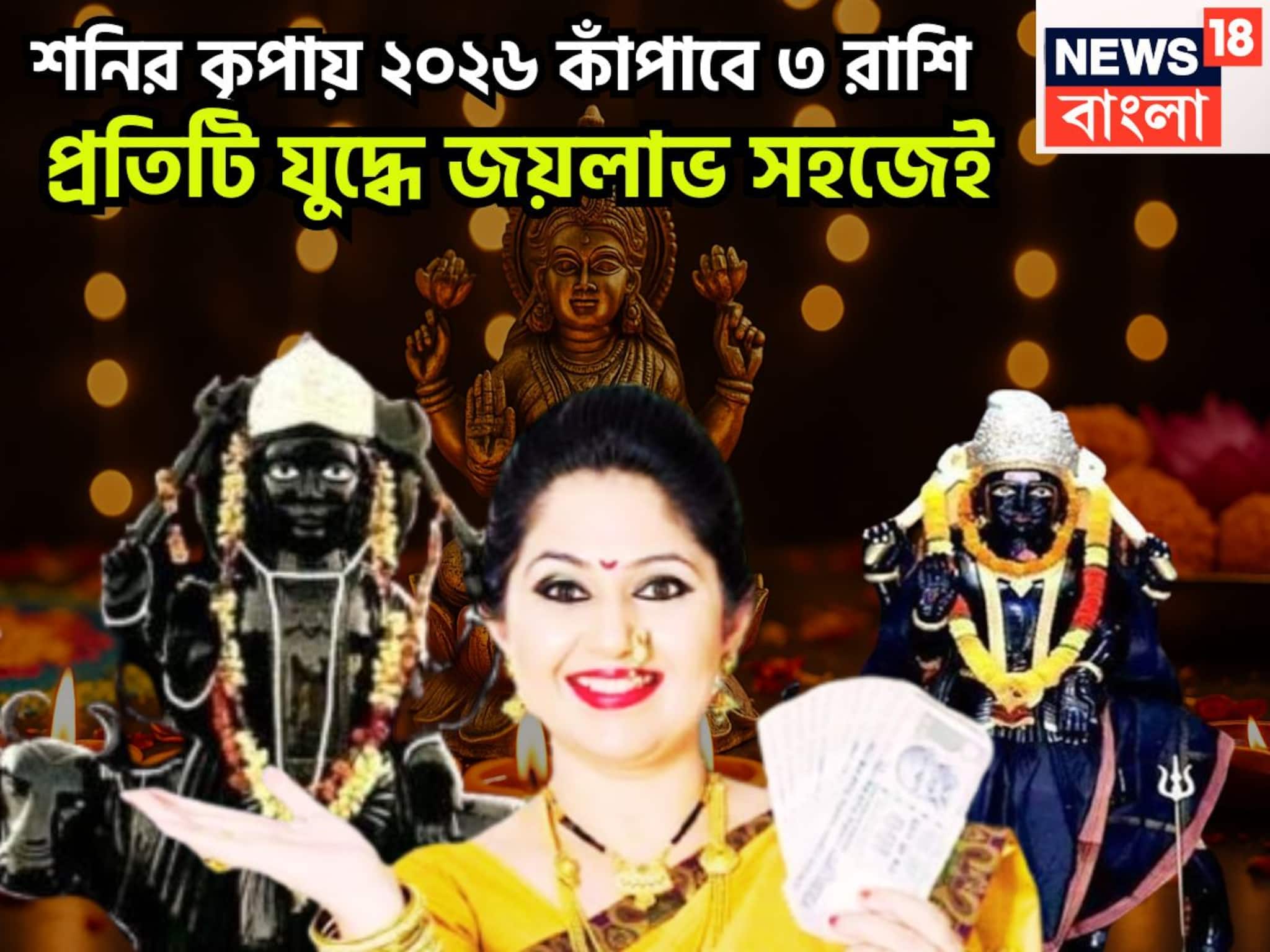 2026 Shani Lucky Zodiacs: নতুন বছরে ৩ রাশির কপালে ধনবর্ষা, শনি উজাড় করে দেবেন সব, বাধা বিপত্তির দূর, সাফল্যের শীর্ষে জাতক-জাতিকা