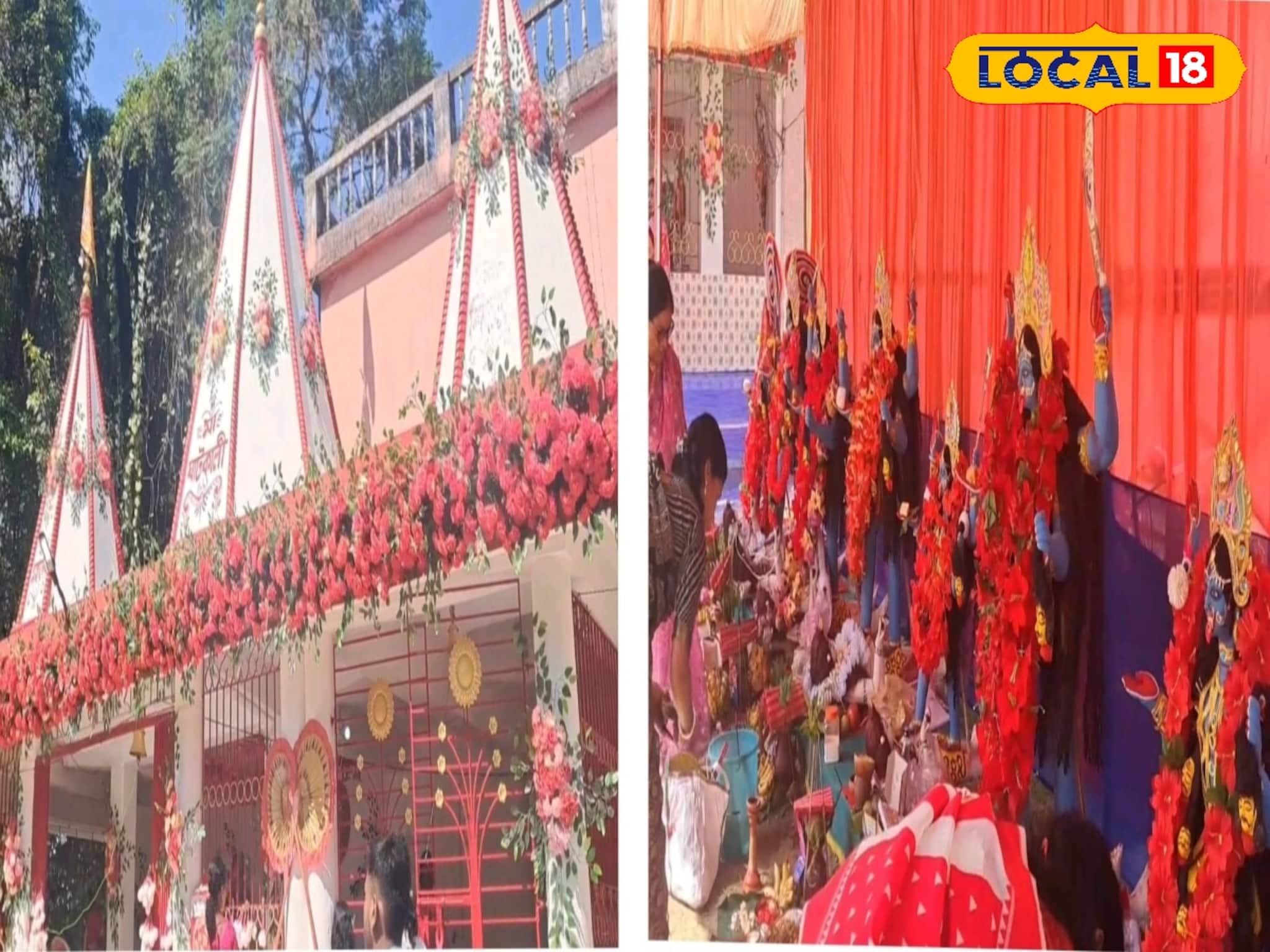 একসঙ্গে সাত কালীর পুজো! বিসর্জনের আগে 'সাত বোনের' মুখ দেখাদেখি