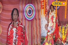 বাঁকুড়ায় জ্যান্ত কালীর পুজো! দেবীর আসনে বাড়ির বড় বউ, দীপান্বিতা অমাবস্যায় রক্তচন্দনের তিলক আঁকা শরীরে ভর করেন স্বয়ং মা কালী