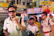 বারাসাতের রাস্তায় ব্লগার পুলিশ! স্বয়ং আইসি রাস্তায় নেমে করলেন এই কাজ