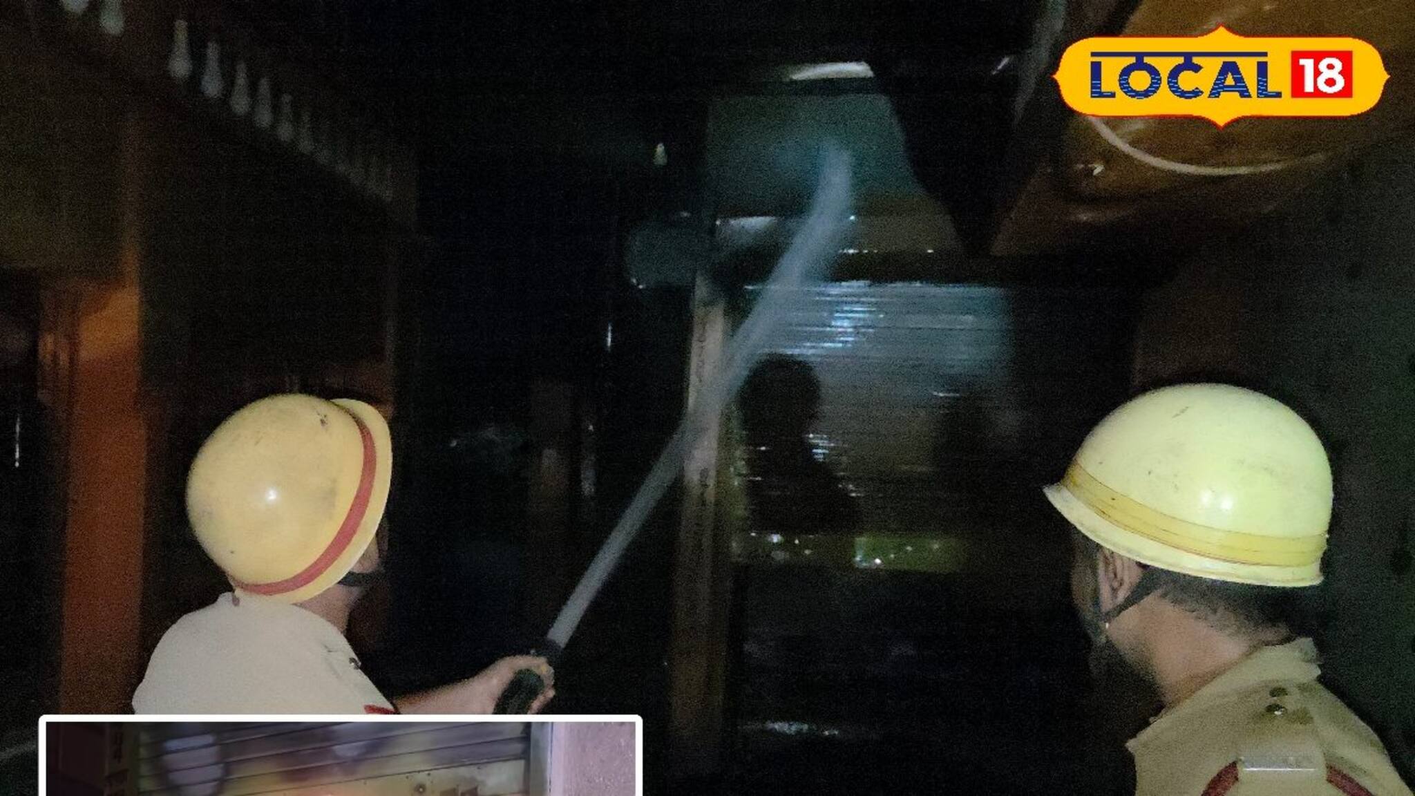 কালী মন্দিরের সামনে ভয়াবহ অগ্নিকাণ্ড! পুড়ে ছাই লক্ষাধিক টাকার সামগ্রী