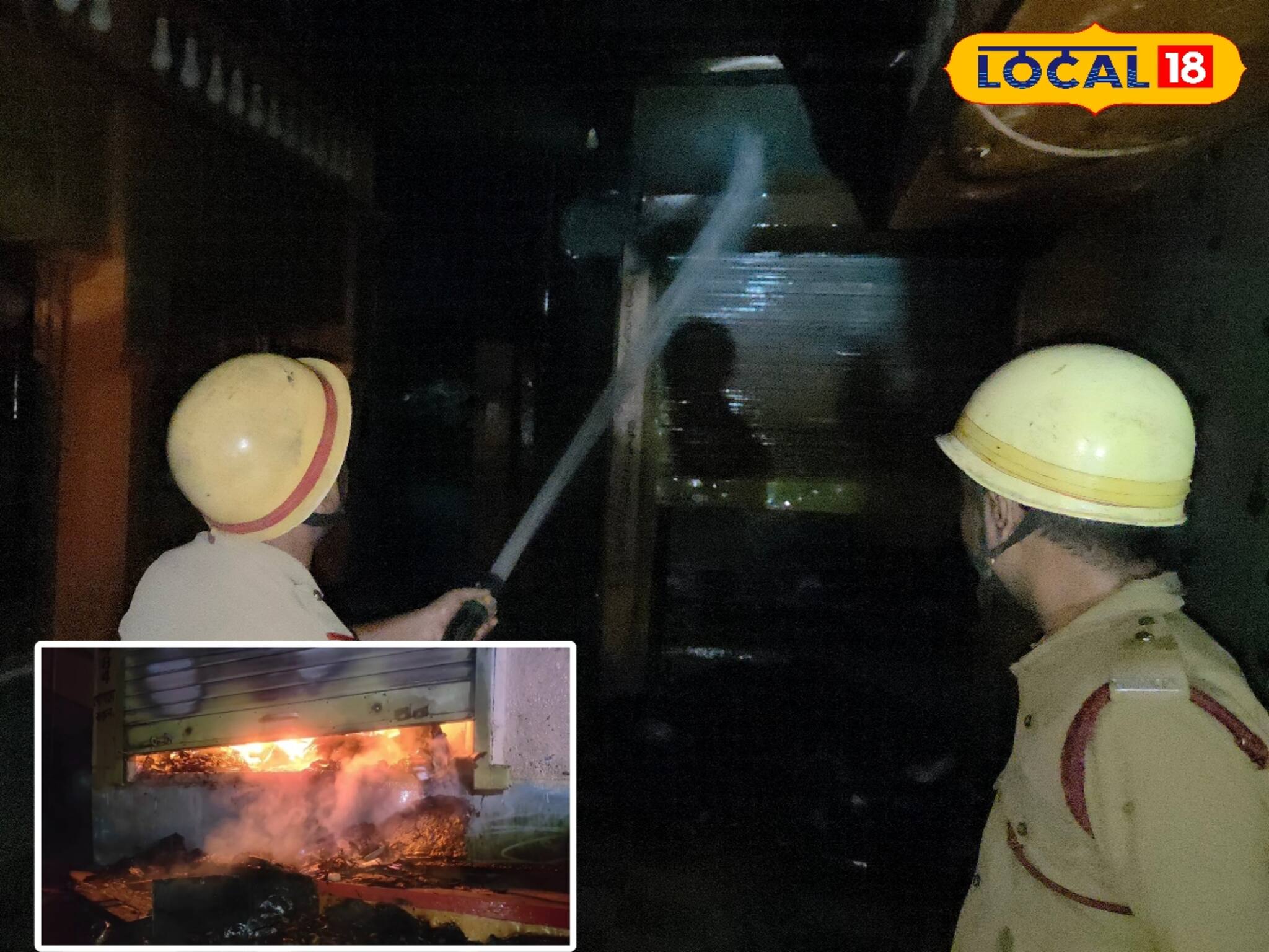 কালী মন্দিরের সামনে ভয়াবহ অগ্নিকাণ্ড! পুড়ে ছাই লক্ষাধিক টাকার সামগ্রী