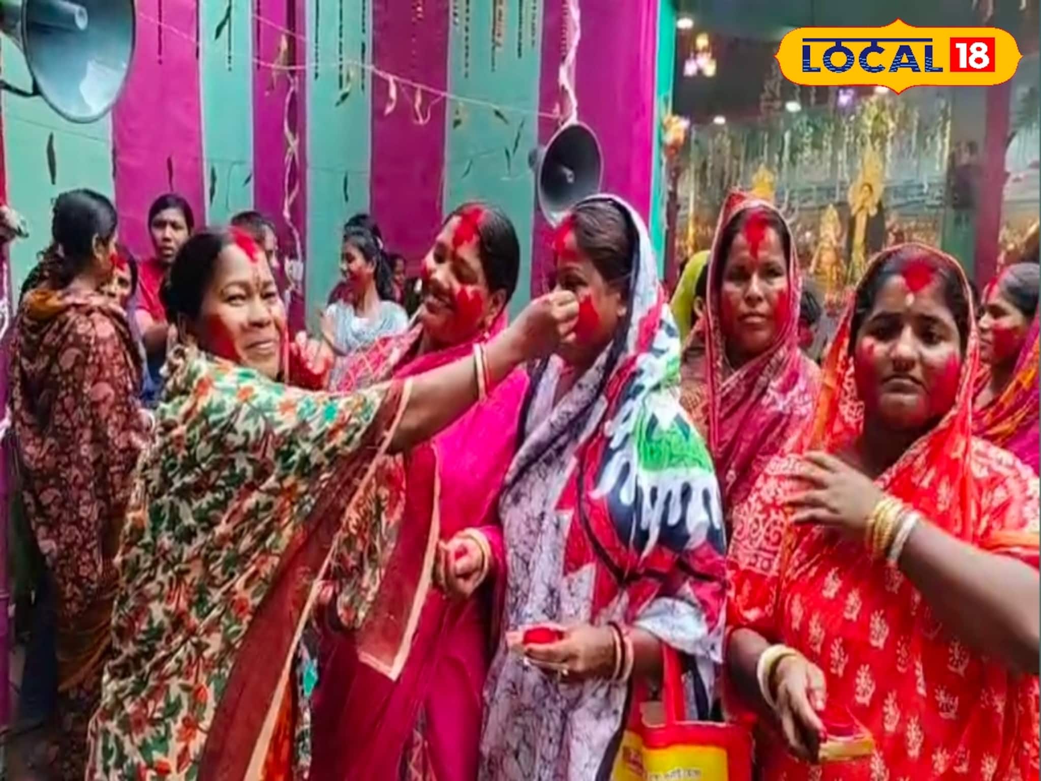 ২৫ রূপে মাতৃবন্দনা শেষে গঙ্গাসাগরে সিঁদুর খেলা! বিষাদের মাঝেও উৎসবের সুর