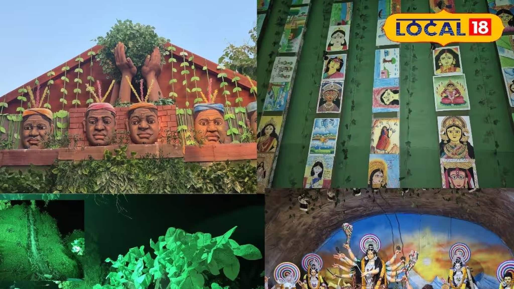 চিনের হিন্দু মন্দির থেকে পুরনো বাড়ির আদলে মণ্ডপ! ঝাড়গ্রাম জুড়ে থিমের ছড়াছড়ি, বাড়ি বসেই দেখুন সেরা কিছু প্যান্ডেল