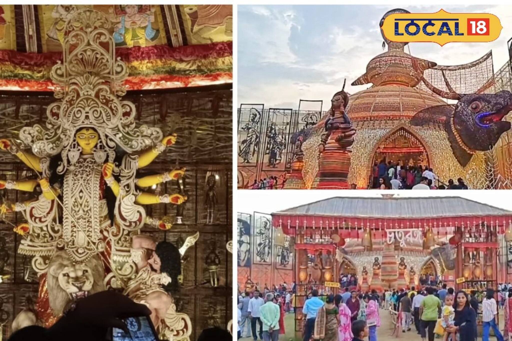 ১৩০ ফুট এলাকা জুড়ে ৭৫ ফুটের 'সোনার বাংলা'! শিল্পাঞ্চলে হস্তশিল্পের মেলবন্ধন