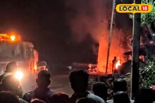 একী দৃশ্য! অন্ধকারের বুক চিরে গিলতে আসছে আগুন! জঙ্গলমহলে ভয়ঙ্কর অগ্নিকাণ্ড 