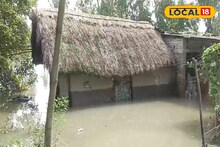 কোটালে জলের তোড়ের ভয়ঙ্কর চেহারা! থমকে বাঁধ মেরামতি, রায়মঙ্গলের নোনা জলে ভাসছে গোসাবা