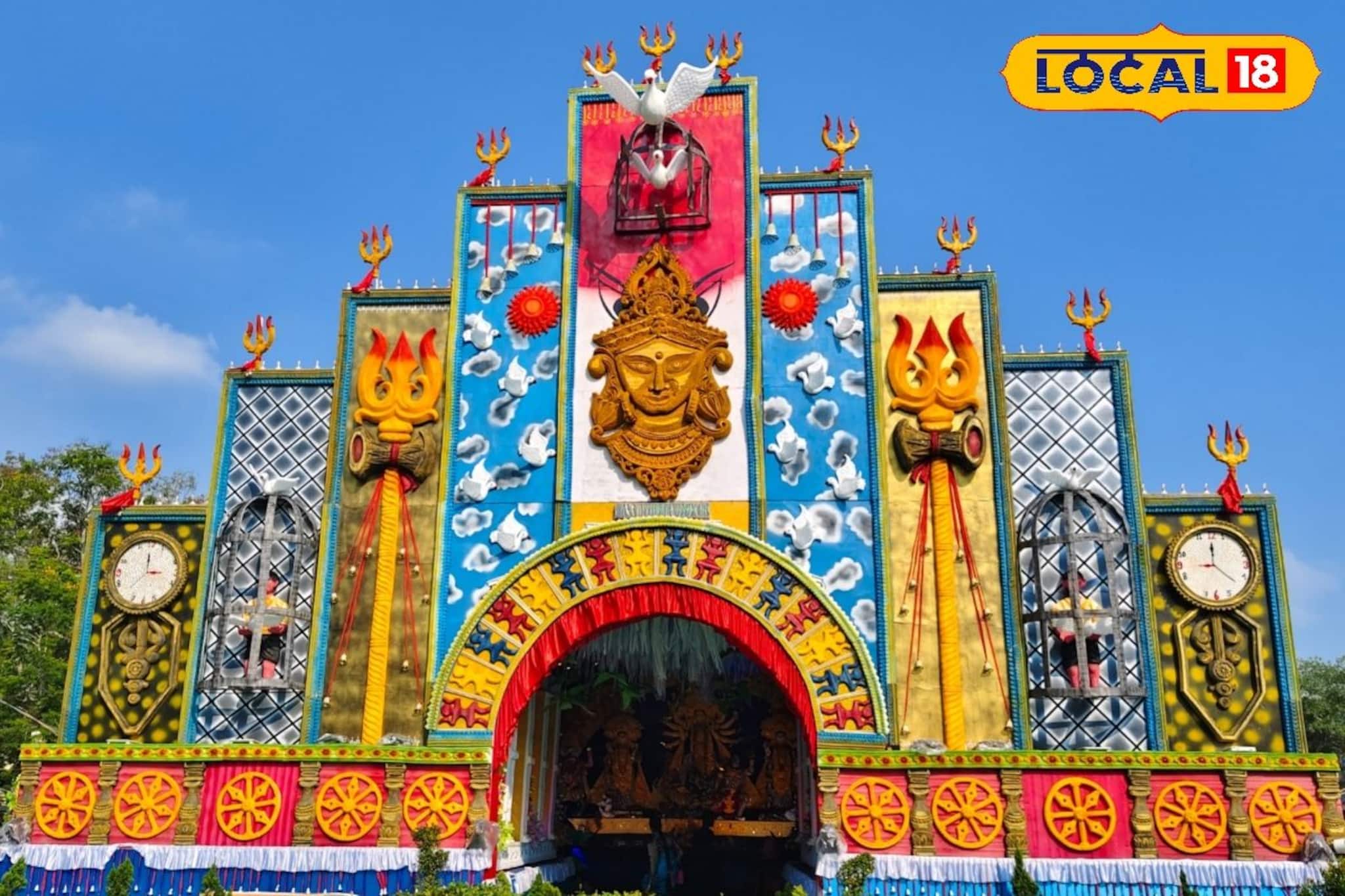 মণ্ডপে বন্দি পাখির মুক্তি, প্রতিমায় শান্তির ছোঁয়া, অন্য স্বাদের পুজো পটাশপুরে