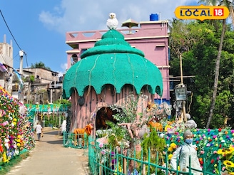 সবুজায়নের বার্তা থেকে মায়ানমারের মন্দির! এগরা ও ভগবানপুরে নজরকাড়া দুর্গোৎসব