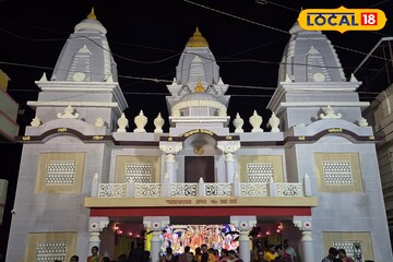 কোথাও বিষ্ণুর দশাবতার, আবার কোথাও ঋষির তপস্যা! ছবিতে দেখুন ঝাড়গ্রামের সেরা সব পুজোর থিম