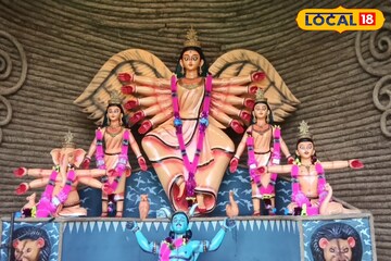 পুজোর থিমে পরিবেশ সচেতনতার বার্তা! ‘ইচ্ছেডানা’ থিমে নজর কাড়ছে বর্ধমানের ১৬ লক্ষের পুজো!
