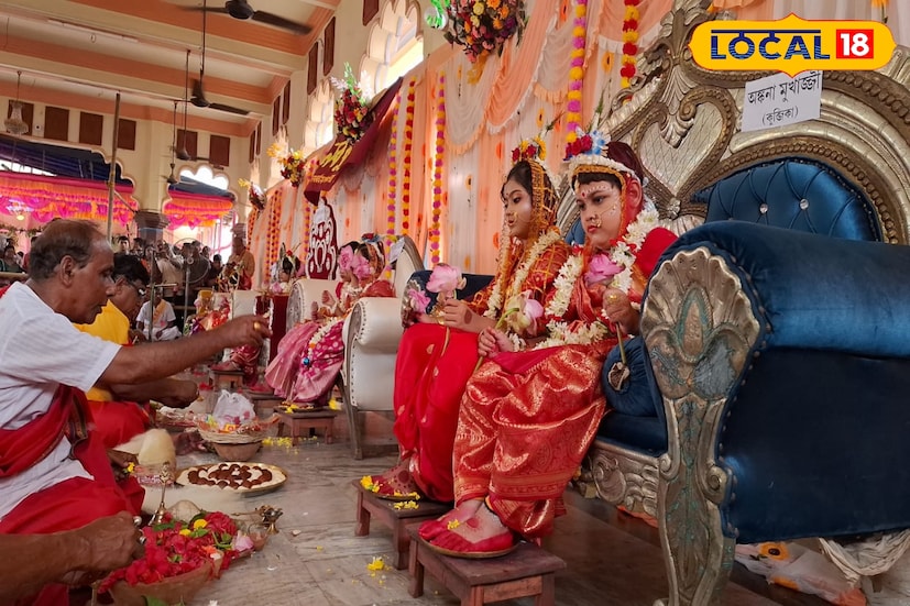 প্রথা মেনে প্রতিপদে ঘটস্থাপন হয় সর্বমঙ্গলা মন্দিরে, সেদিন থেকেই পুজোর ঢাকে কাঠি পড়ে বর্ধমানে। প্রথা মেনে প্রতিপদে রাজাদের খনন করা কৃষ্ণসায়র থেকে জল ভরা হয় ঘটে। ঘটস্থাপনের মাধ্যমে গোটা রাঢ়বঙ্গে দুর্গাপুজো শুরু হয়।
