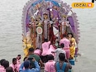 ইছামতীর বাতাসে মেশে বিজয়ার সুর, নীলকণ্ঠের ডানায় বিজয়ার গোধূলি নামে টাকির মাটিতে
