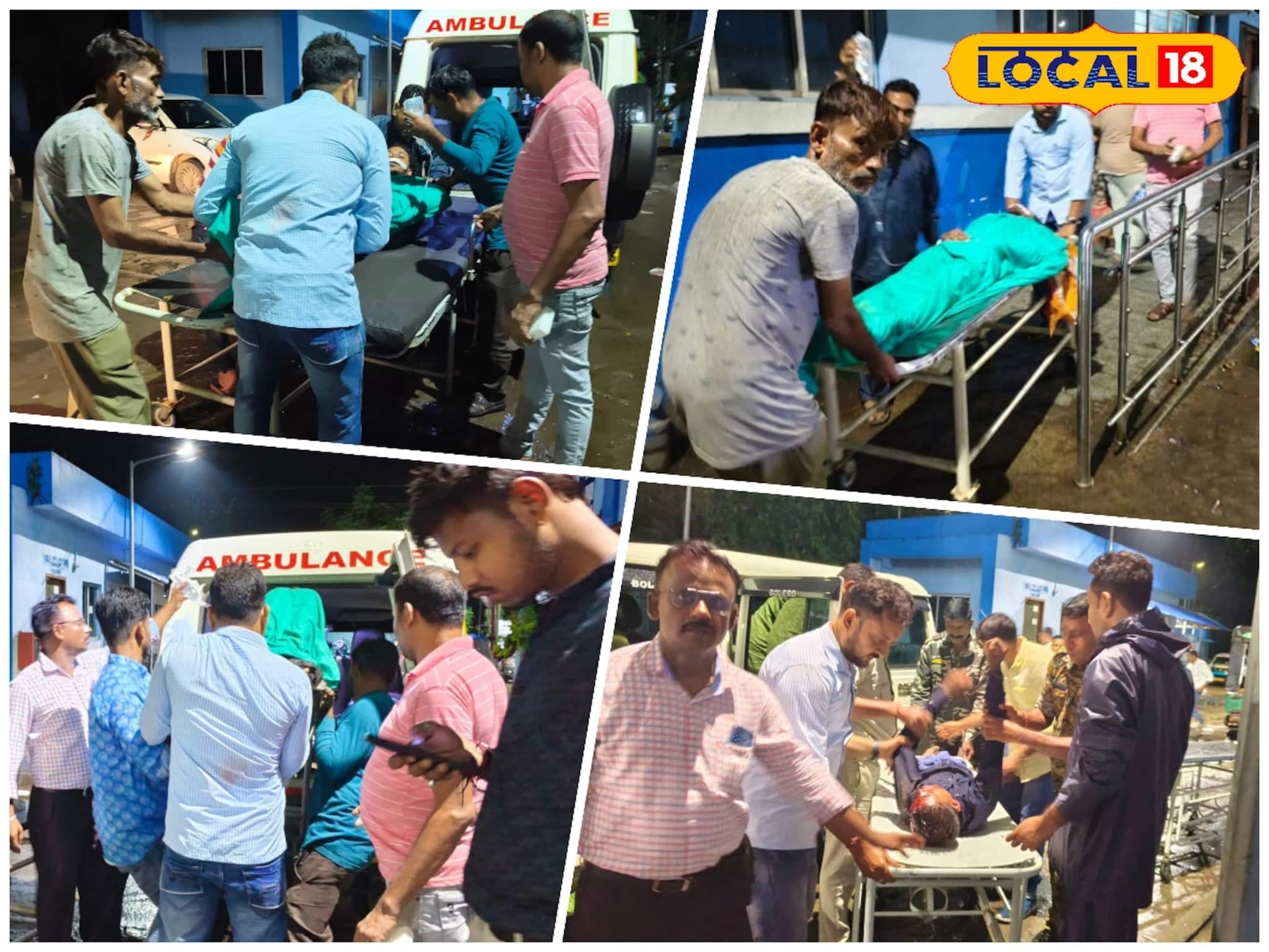 বিজয়া দশমীর রাতেই রক্তে ভিজল রাজপথ! গাড়ি উল্টে গুরুতর জখম আট