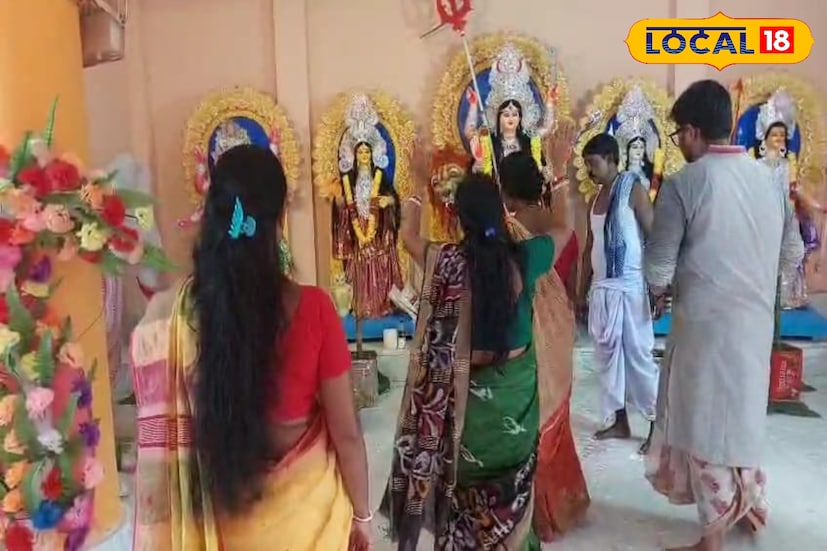 দশমীর রাতে পুরহিতরা দুধ, দই, চিনি ও বাতাসায় সাজিয়ে দেবীর নৈবেদ্য দেন এবং একাদশীর ভোরে পুজো শেষ হয়। দিন বাড়ার সঙ্গে সঙ্গে প্রতিটি মণ্ডপে ভক্ত ও পরিবারের সদস্যদের ভিড় উপচে পড়ে। দশমীতে মায়ের বিদায়ের বিষাদের সুর শোনা যায়, সেখানে চাষি পরিবারগুলি মেতে ওঠে এই উৎসবে।