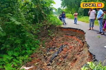 মাত্র কয়েক মিটার দূরেই চরম বিপদসীমা! টানা বৃষ্টিতে উত্তাল কেলেঘাই