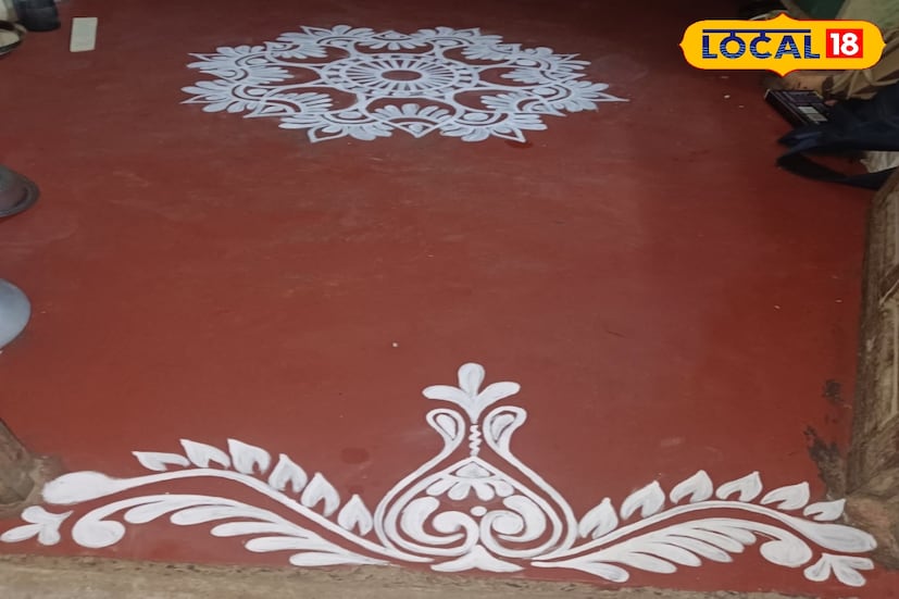 আলপনা মানেই মাঙ্গলিক অন্তরের সৌন্দর্য দিয়ে রেখার পর রেখা তুলে, তাতে সুন্দরের প্রতিষ্ঠা করা। আলপনা মানেই স্থির একাগ্র চিত্তে অঙ্কন। অর্থাৎ কাজের প্রতি ভক্তি ও সমর্পণ। মধ্যবর্তী শ্রী আলপনা বা মণ্ডলাকার বৃত্ত আলপনাটি তাই একাগ্রতা ও সমর্পণের প্রতীক; সাক্ষাৎ লক্ষ্মী শ্রী। অর্থাৎ গৃহস্থ এক মনে, মনের সবটুকু ভক্তি ও সৌন্দর্য দিয়ে এই আলপনা আঁকছেন, তাঁর লক্ষ্মী আসবে বলে।