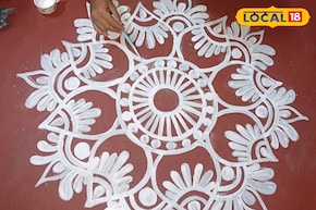 কোজাগরী লক্ষ্মীপুজোয় ঘরে কেমন আলপনায় সুখ-সমৃদ্ধি ভরে ওঠে? দেখে নিন নকশা