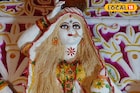 ২০ কেজি সাবু, কয়েক কিলো পাপড়! কোজাগরী লক্ষ্মী পুজোয় শিল্পীর কাজ কাঁপিয়ে দিচ্ছে