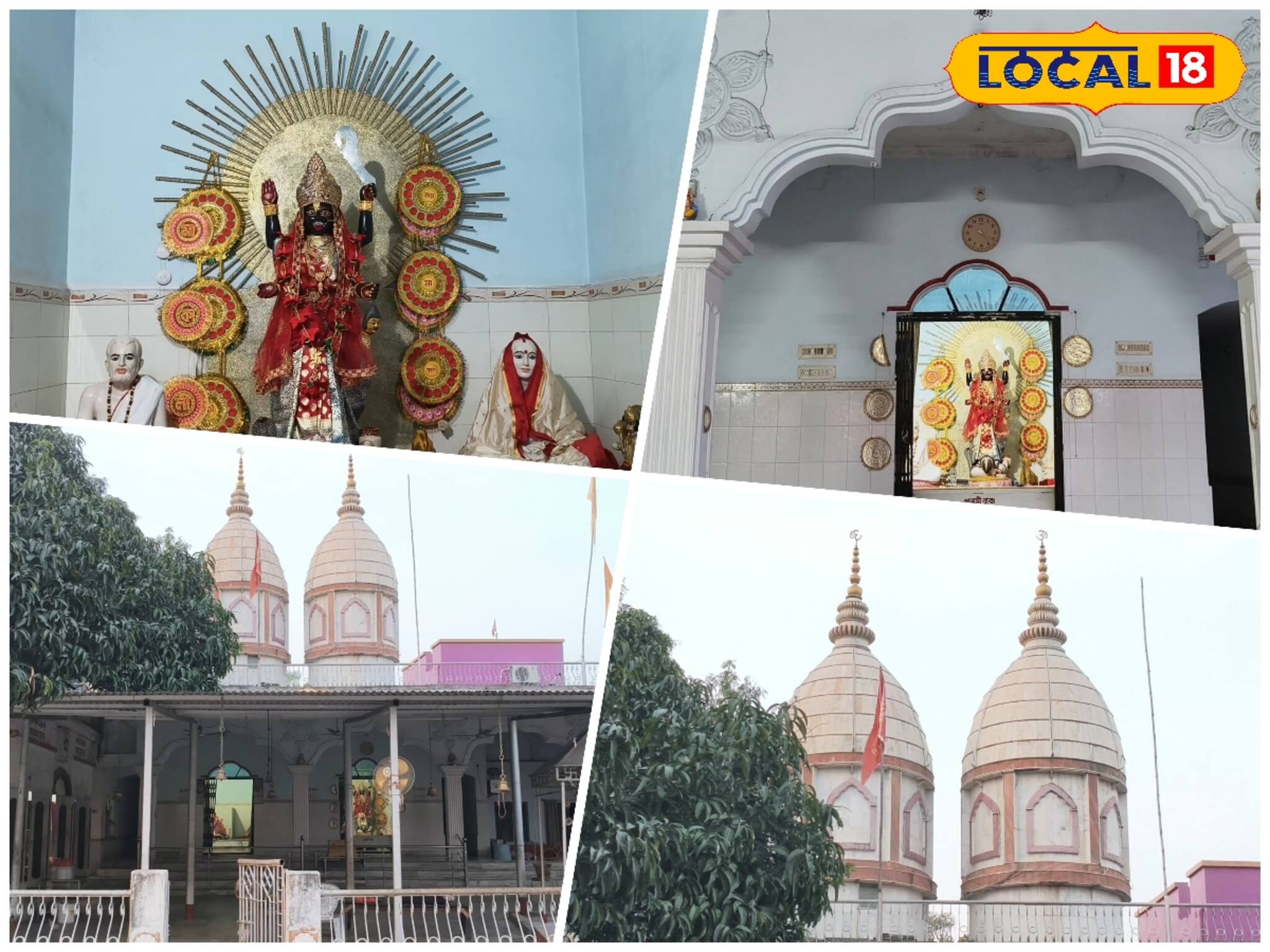 গ্রামের মাটিতে ঢাকের বাদ্যি, প্রদীপের আলোয় আলোকিত হয়ে ওঠে প্রাচীন কালীপুজো