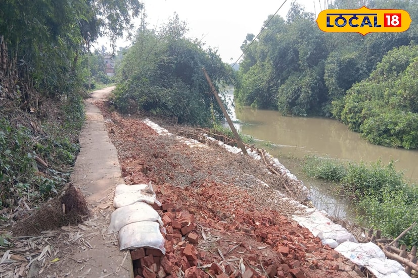 গ্রামবাসীদের দাবি, “বালির বস্তার বদলে মাটির বস্তা দেওয়া হয়েছে, কাঠের পাইলিং ভালো মানের নয়। মাটি, ইটের টুকরো আর ঘ্যাস ফেলে দায়সারা কাজ করা হয়েছে।” তারা স্পষ্ট জানিয়ে দিয়েছেন, পাথর দিয়ে নদীর পাড় বাঁধানো না হলে আর কোনও কাজ করতে দেওয়া হবে না। শেষ পর্যন্ত সেচ দফতরের ইঞ্জিনিয়াররা গ্রামবাসীদের আশ্বস্ত করেন, দ্রুত সংস্কারের কাজ শুরু হবে। তথ্য ও ছবি : বনোয়ারীলাল চৌধুরী