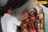 বৈদ্যুতিক আলো নয়, প্রদীপের আলোতেই পুরুলিয়ার 'ঝনকাই সেনী' কালীপুজো
