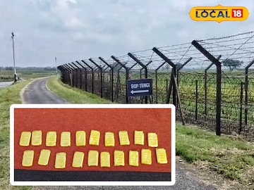 সীমান্ত থেকে সোনার বিস্কুটসহ এক পাচারকারী গ্রেফতার