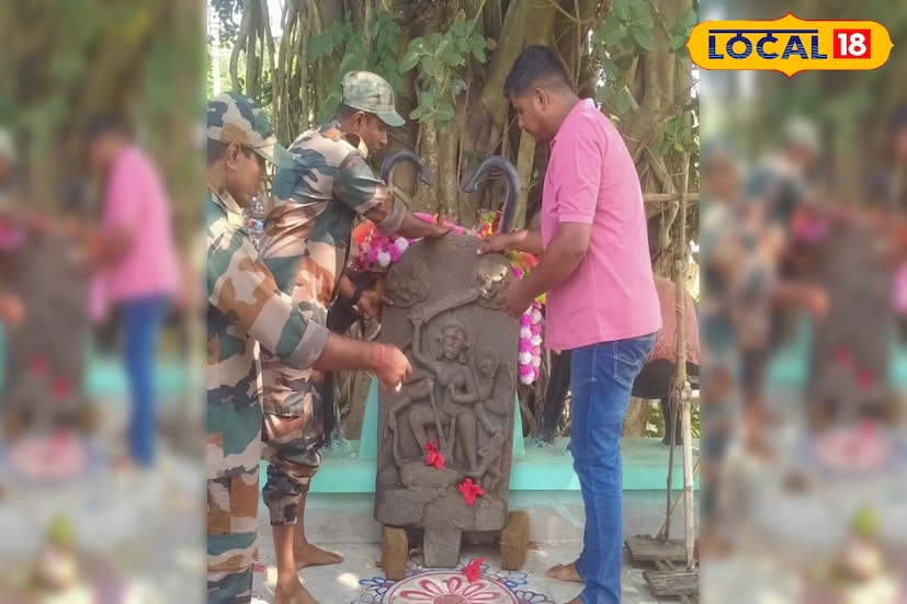 স্থানীয় ও পুলিশ সূত্রে জানা গেছে, শনিবার রাতে দামোদরে মাছ ধরতে যাওয়া কয়েকজন জেলের জালে মূর্তিটি জড়িয়ে যায়। অনেক চেষ্টা করে জাল ছিঁড়ে গেলেও মূর্তিটি রাতেরবেলায় নদীর পাড়ে আনতে ব্যর্থ হন জেলেরা।