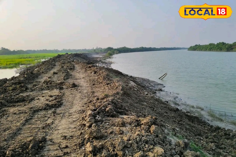 বাঁধ সারানো হয়েছে কিন্তু তাও ভরসা পাচ্ছেন না স্থানীয়রা। এলাকায় সপ্তমুখী নদীর তীরে অবস্থিত এই গ্রামে প্রায় ৪৫০ পরিবারের বসবাস। সকলেই এই বাঁধ শক্তিশালী করার দাবি তুলেছেন। 