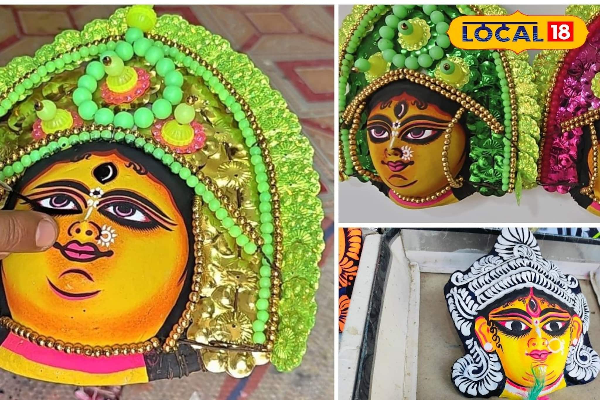 Money Making Tips : উৎসবের মরশুমে লক্ষাধিক টাকার লক্ষীলাভ মুখোশ শিল্পীদের!