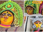 উৎসবের মরশুমে লক্ষাধিক টাকার লক্ষীলাভ মুখোশ শিল্পীদের!