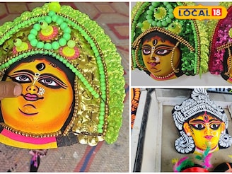 উৎসবের মরশুমে লক্ষাধিক টাকার লক্ষীলাভ মুখোশ শিল্পীদের!