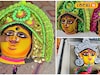 উৎসবের মরশুমে লক্ষাধিক টাকার লক্ষীলাভ মুখোশ শিল্পীদের!