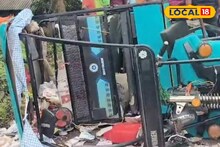 কান্দিতে রক্তে ভাসল রাজপথ! ছোট গাড়ির ধাক্কায় মৃত টোটো চালক