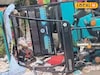 কান্দিতে রক্তে ভাসল রাজপথ! ছোট গাড়ির ধাক্কায় মৃত টোটো চালক