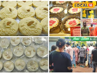 ভাইফোঁটা স্পেশাল কেক ও মিষ্টির ব্যাপক চাহিদা,উপচে পরা ভিড় দোকানগুলিতে