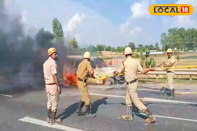 বৃহস্পতিবার দুপুরে ঘটনাকে ঘিরে ব্যাপক চাঞ্চল্য ছড়িয়ে পড়ে পুরাতন মালদহের ১২ নম্বর জাতীয় সড়কের বাইপাস এলাকায়। জানা গিয়েছে, এদিন দুপুরে কাজের সাইট থেকে ফেরার পথে জাতীয় সড়ক কর্তৃপক্ষের একটি গাড়িতে আগুন লাগে। গাড়িতে ছিলেন ১২ নম্বর জাতীয় সড়ক কর্তৃপক্ষের একজন উপদেষ্টা।(ছবি ও তথ্য: জিএম মোমিন)