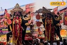 নিরঞ্জনের আগে সাংঘাতিক অঘটন! ভক্তদের উপরে পড়ল সুউচ্চ বেচাকালীর মূর্তি, শিউরে ওঠা ছবি দেখুন